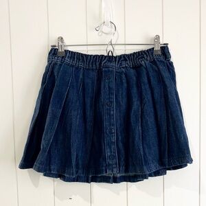 Aerie Offline Micro Mini Skort  Skirt Denim size S/P